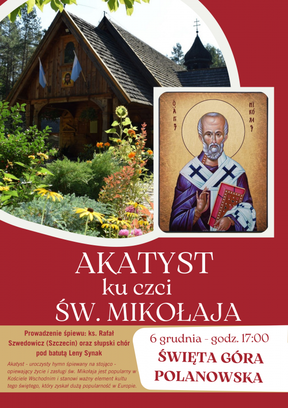 Akatyst o św. Mikołaju, biskupie grafika