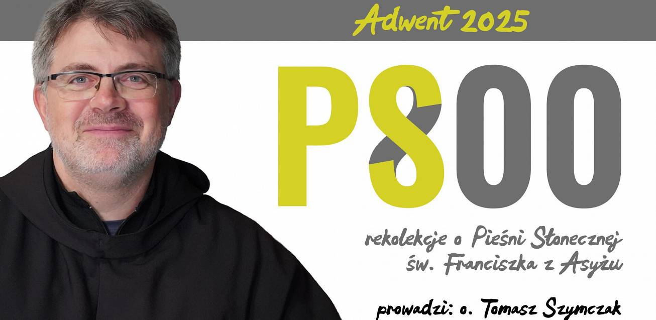 Grafika Rekolekcje adwentowe na FranciszkanieTV