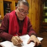 Pielgrzymi z daleka grafika